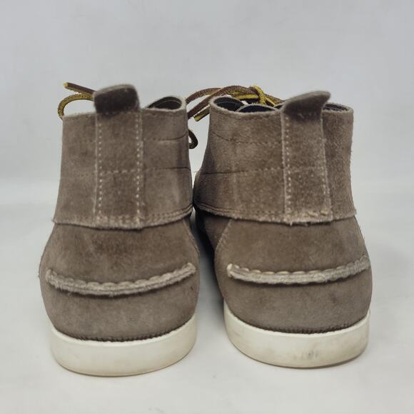 Sid Mashburn Chukka Boots 10 Brown Taupe Suede Moc Toe Lace Up Ankle Casual main image 5